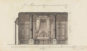 Sengealkove for Duc dOrléans, Palais Royal, Paris